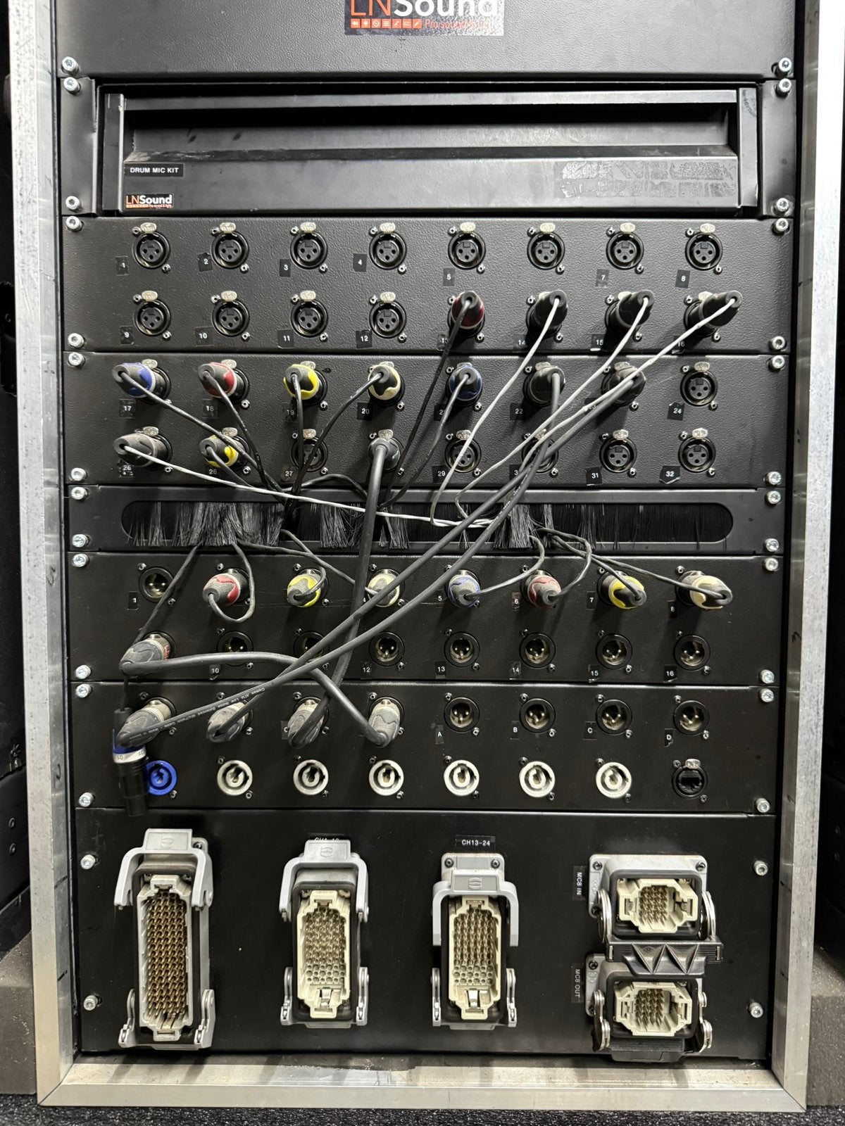 Harting stageblock/patch set, Ophalen of Verzenden, 20 kanalen of meer
