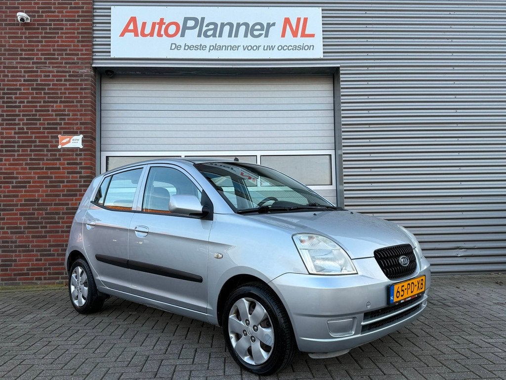 Kia Picanto 1.1 LXE! 5-Deurs! Automaat! Nieuwe APK!, Stof, Gebruikt, 4 cilinders, Origineel Nederlands