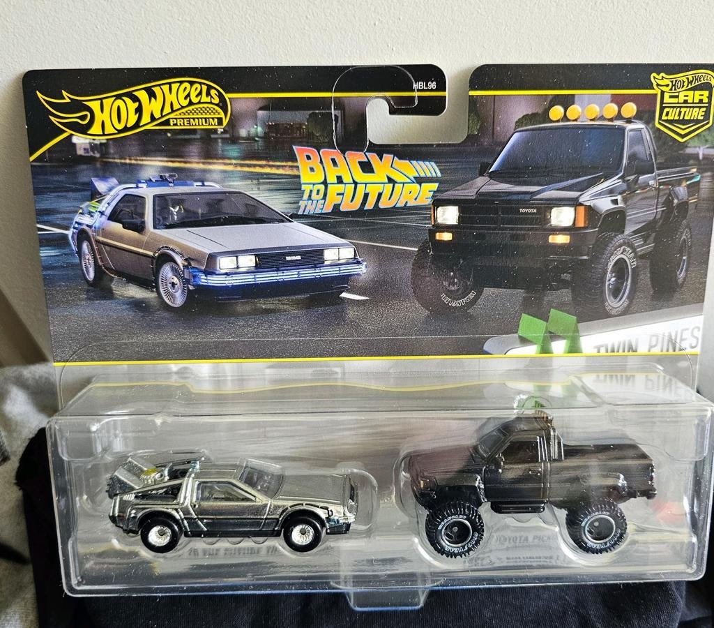 Hot Wheels Premium Back to the Future Twin Pines Set, Nieuw, Ophalen of Verzenden, Service.nl@mattel.com, Mattel