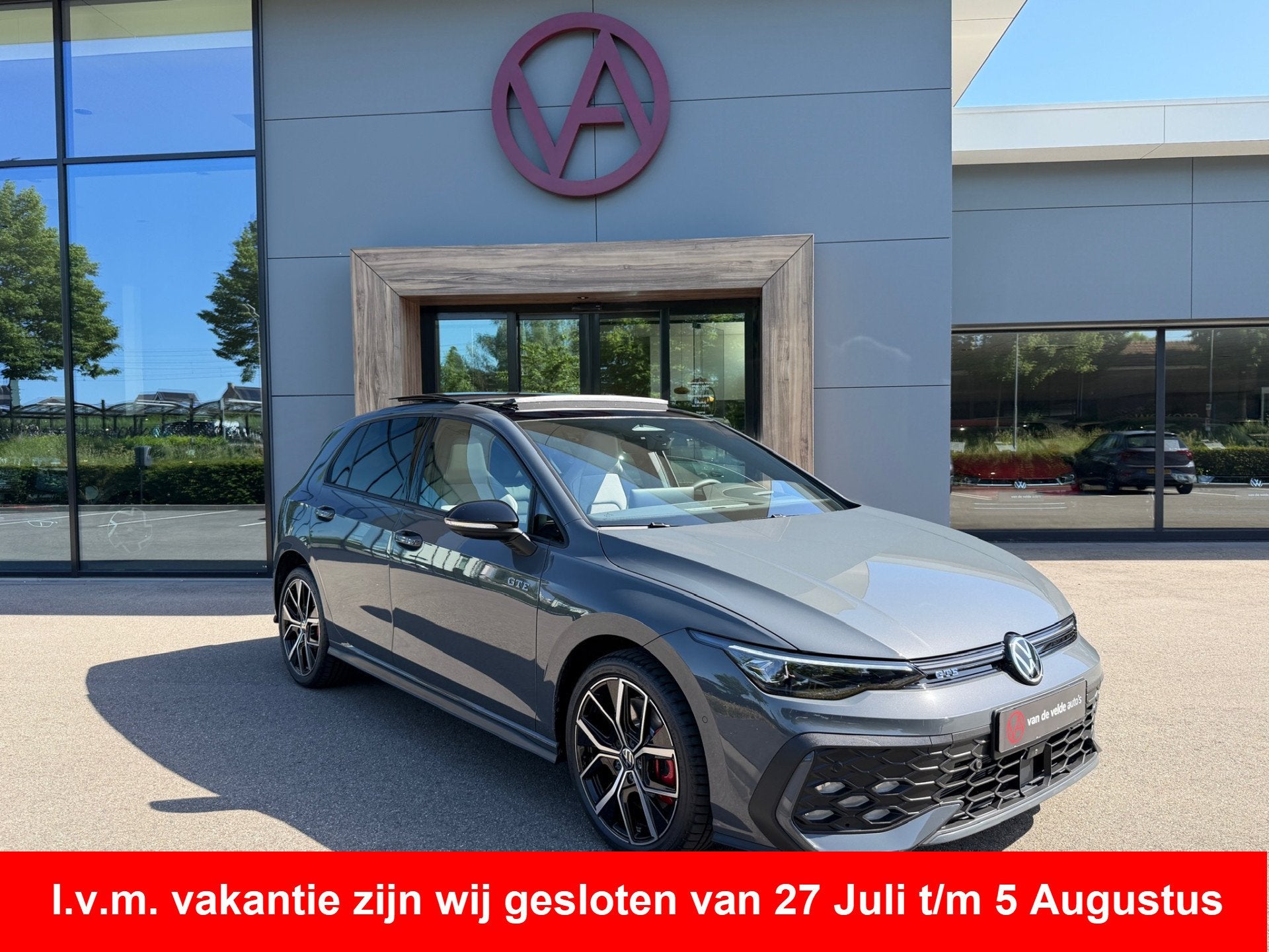 Volkswagen Golf 1.5 eHybrid 272pk GTE | Panoramadak | Leder, Auto's, 12 maanden, 77 km/l, Zwart, 4 cilinders