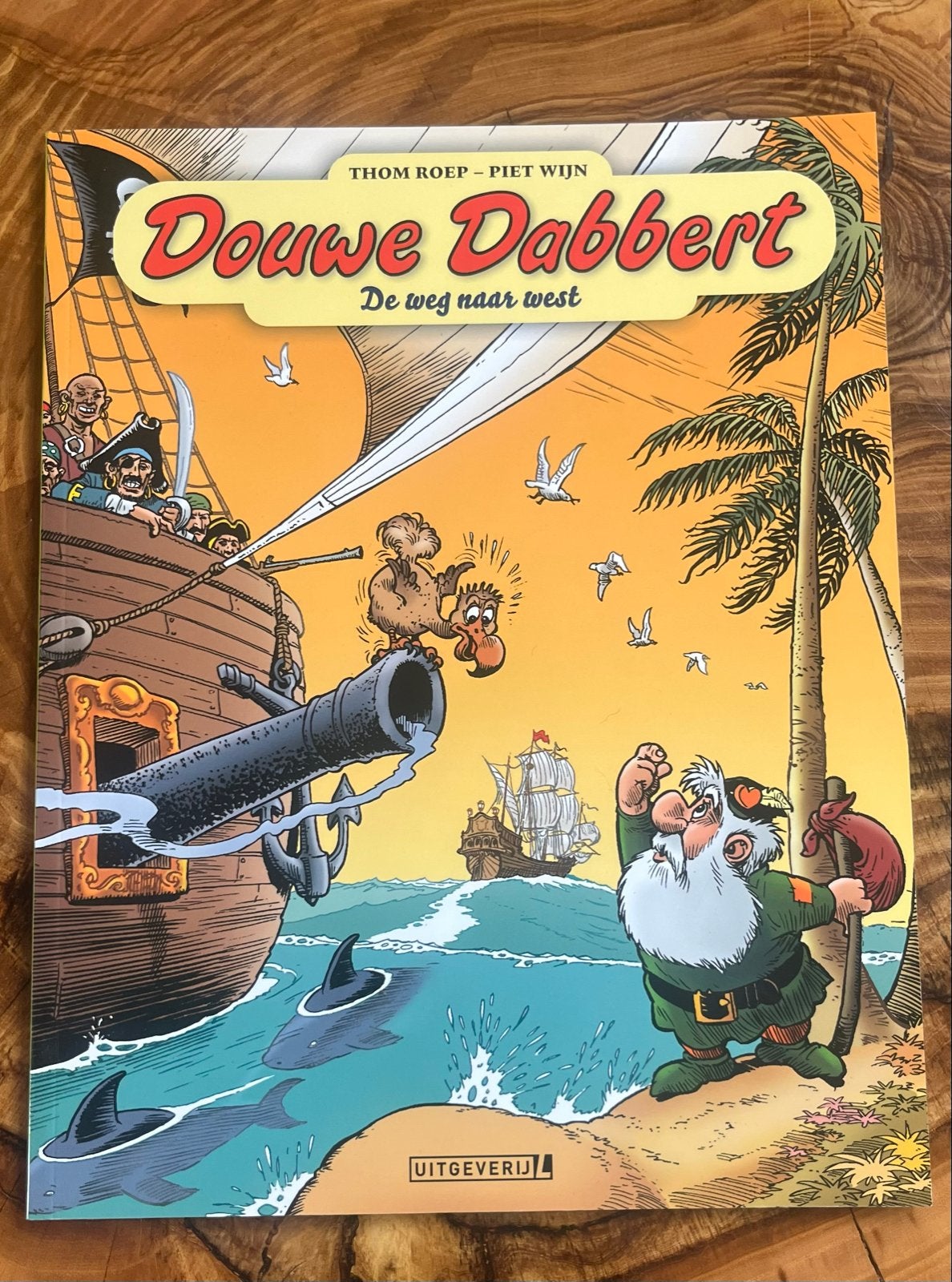 Douwe Dabbert - De weg naar west (Thom Roep - Piet Wijn), Boeken, Eén stripboek, Ophalen of Verzenden, Zo goed als nieuw