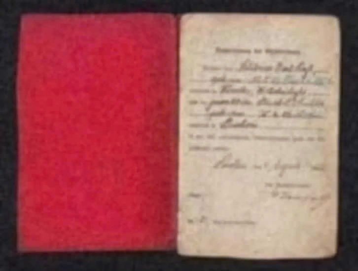 Trouwboekje Duits Nederlands Reiss Kerkrade Richter Heerlen., Ophalen of Verzenden