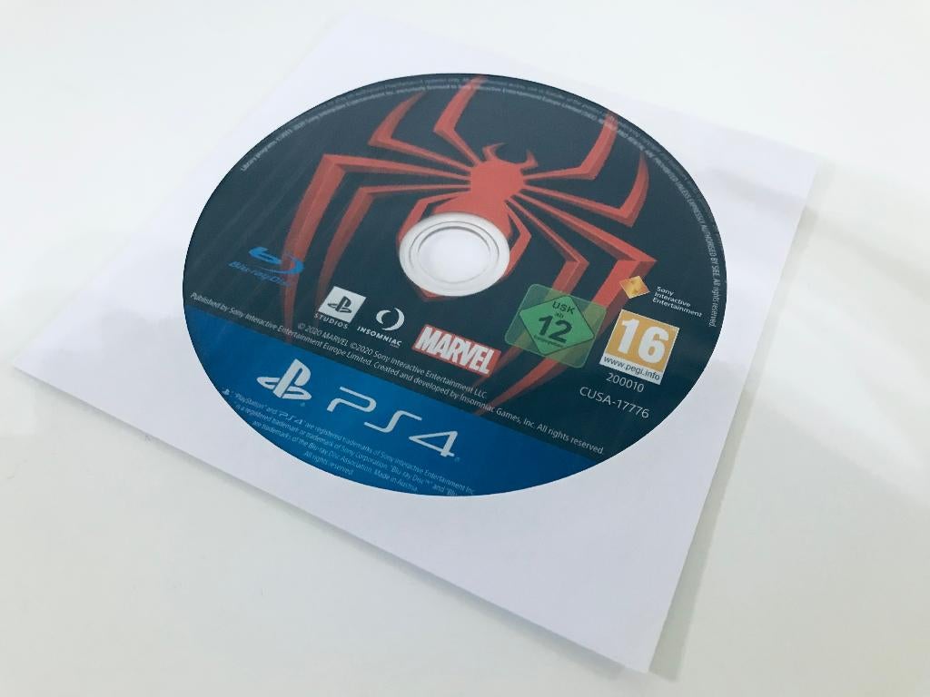 PS4 - Spider-Man (Losse disc), Spelcomputers en Games, Games | Sony PlayStation 4, Zo goed als nieuw, Avontuur en Actie, 1 speler