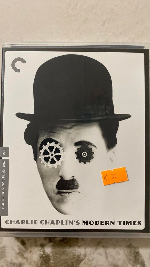 Modern times blu ray charlie chaplin, Cd's en Dvd's, Ophalen of Verzenden, Zo goed als nieuw, Humor en Cabaret