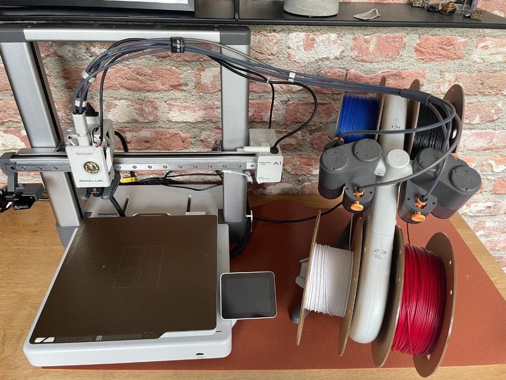 Bambulab a1 combo met extra’s, Computers en Software, Ophalen, Ingebouwde Wi-Fi, Zo goed als nieuw, Bambu lab A1