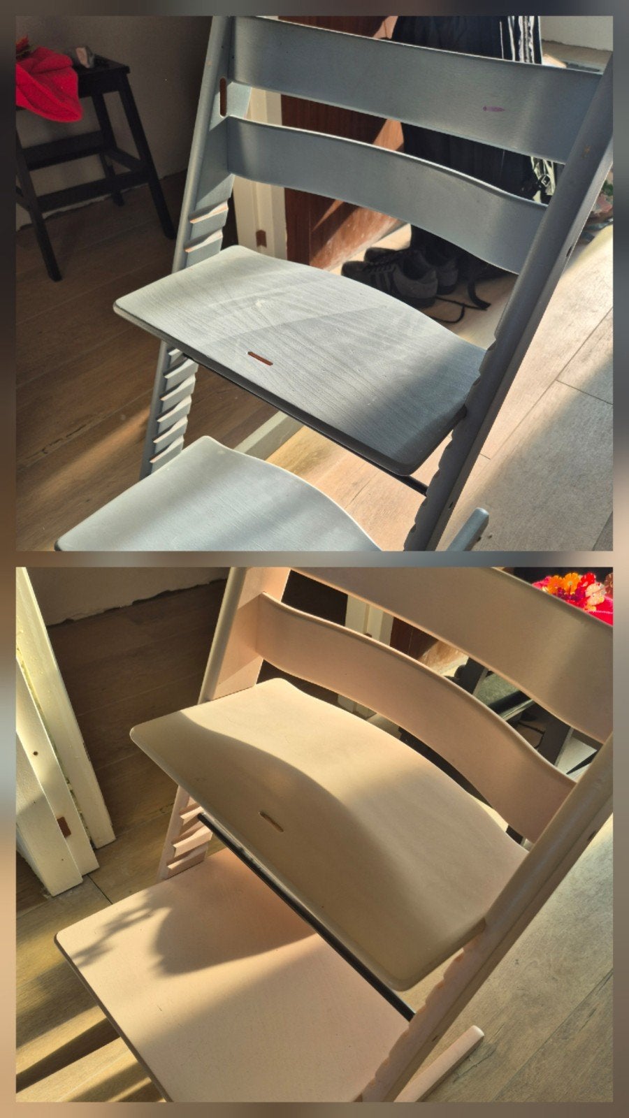 stokke tripp trapp stoel, Ophalen, Zo goed als nieuw, Meegroeistoel