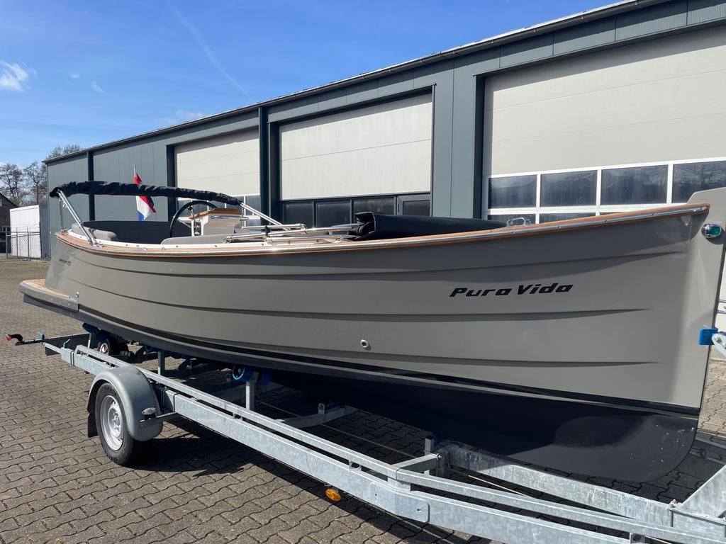 Enkhuizen 580 tender.Vetus 3 cil 27 pk Bouwj  2012. Perfect., Watersport en Boten, 10 tot 30 pk, Binnenboordmotor, 6 meter of meer