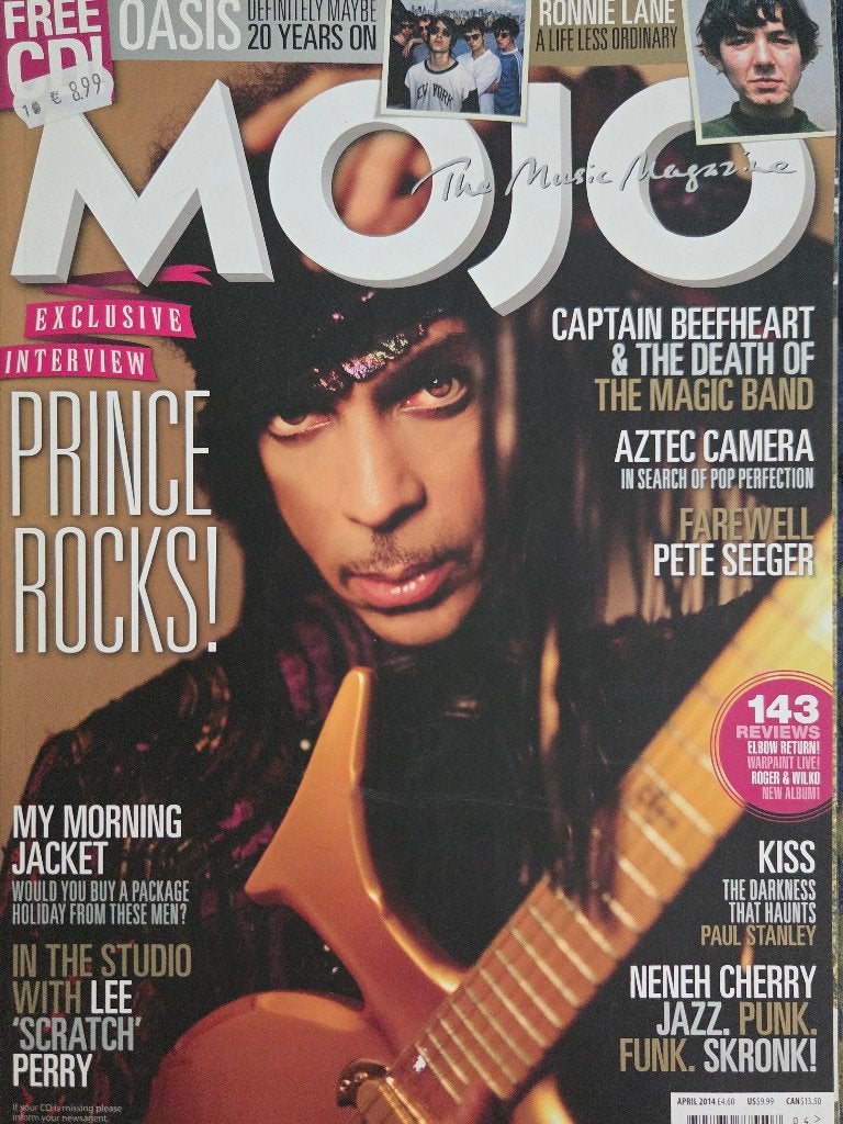 MOJO 09-2014 Prince Boy George Stanley Cherry Oasis Lane, Ophalen of Verzenden, Zo goed als nieuw, Muziek, Film of Tv