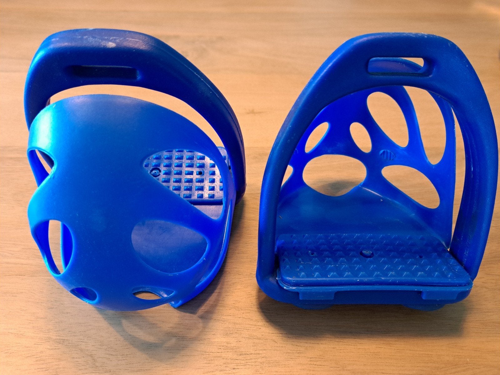 veiligheids stijgbeugels, Gebruikt, Ophalen of Verzenden, Blauw, Epplejeck