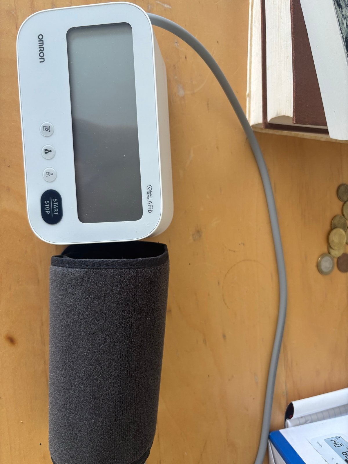 Omron X3 Comfort AFib Bloeddrukmeter, Ophalen of Verzenden, Zo goed als nieuw, Overige typen