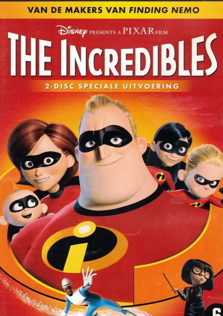 The Incredibles - Walt Disney ( 2 DVD ), Tekenfilm, Amerikaans, Nederlands, Ophalen of Verzenden