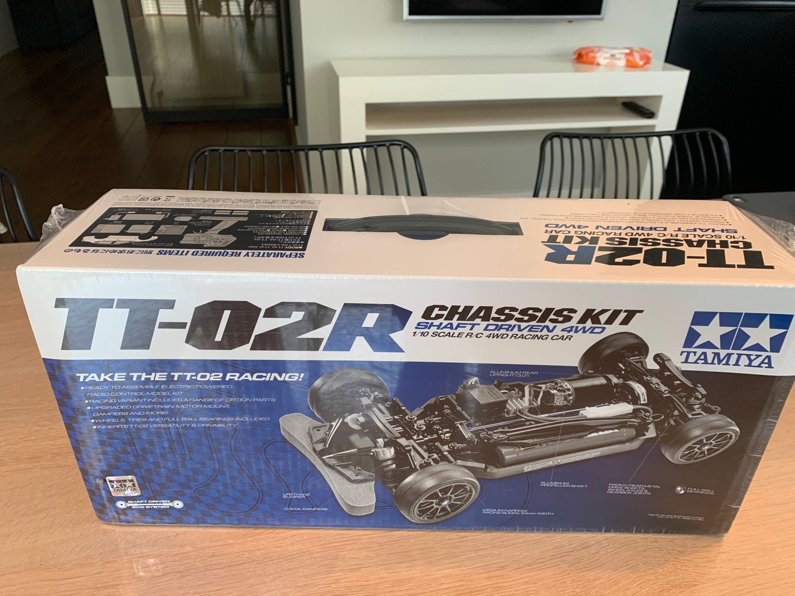 TAMIYA 1/10 RC TT-02R Chassis Kit - 47326 tt02, Hobby en Vrije tijd, Ophalen of Verzenden, Nieuw, Auto onroad