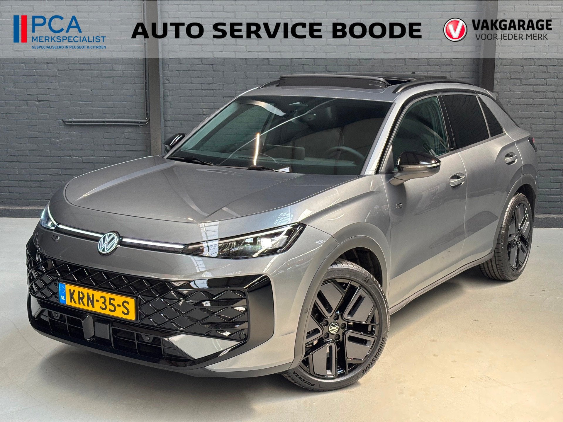 Volkswagen T-ROC 1.5 eTsi (150 pk) R-Line automaat - panoram, Auto's, Volkswagen, 730 kg, Euro 6, 4 cilinders, Leder en Stof