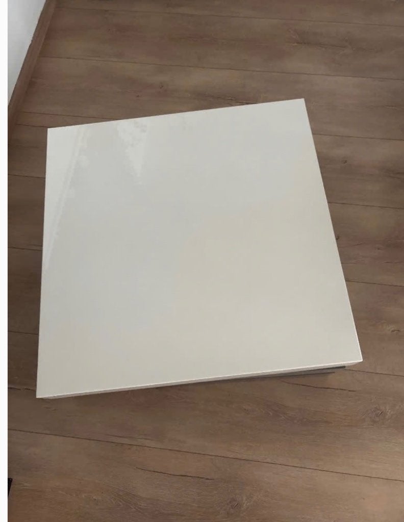 Salontafel, Huis en Inrichting, Tafels | Salontafels, Ophalen, Gebruikt, 50 tot 100 cm, Vierkant