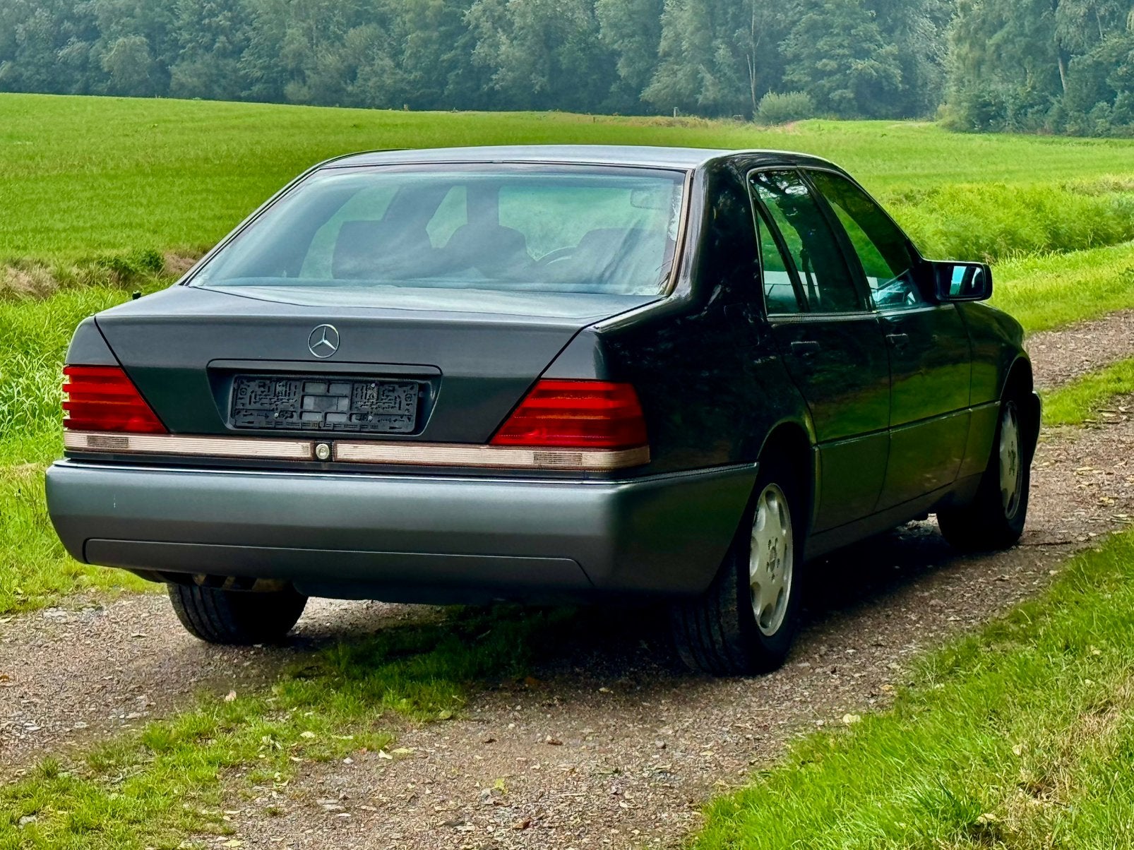 Mercedes-Benz 300 SE W140 3.2 Automaat 1992, Auto's, Mercedes-Benz, Automaat, Stof, Zwart, Zwart