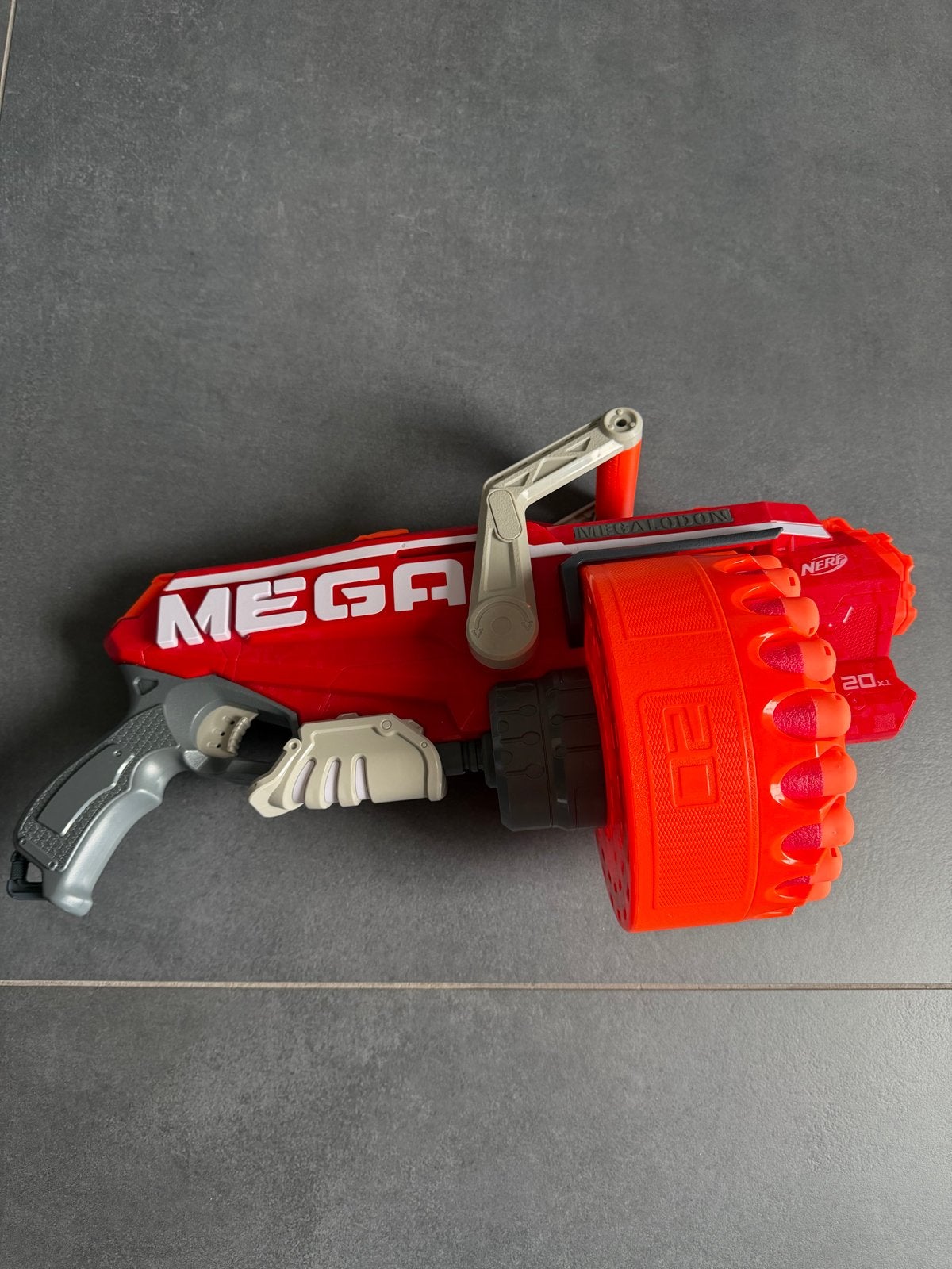 Nerf N-Strike Mega Megalodon Blaster, Ophalen, Gebruikt, Jongen of Meisje