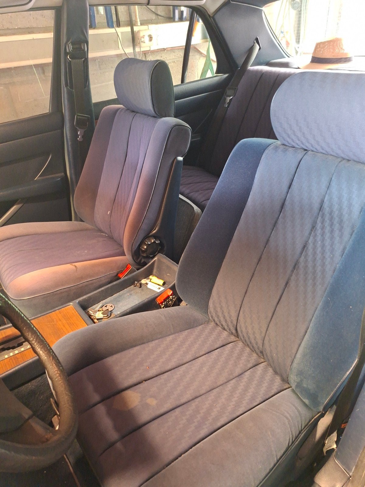 Mercedes-Benz W126 Interieur - Stoelen en Bank, Ophalen, Gebruikt, Mercedes-Benz