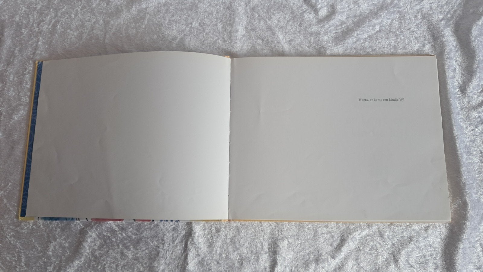 Net boek: Hoera, er komt een kindje bij, geboorte, Busser, Boeken, Ophalen of Verzenden, Gelezen, Marianne Busser en Ron Schröder