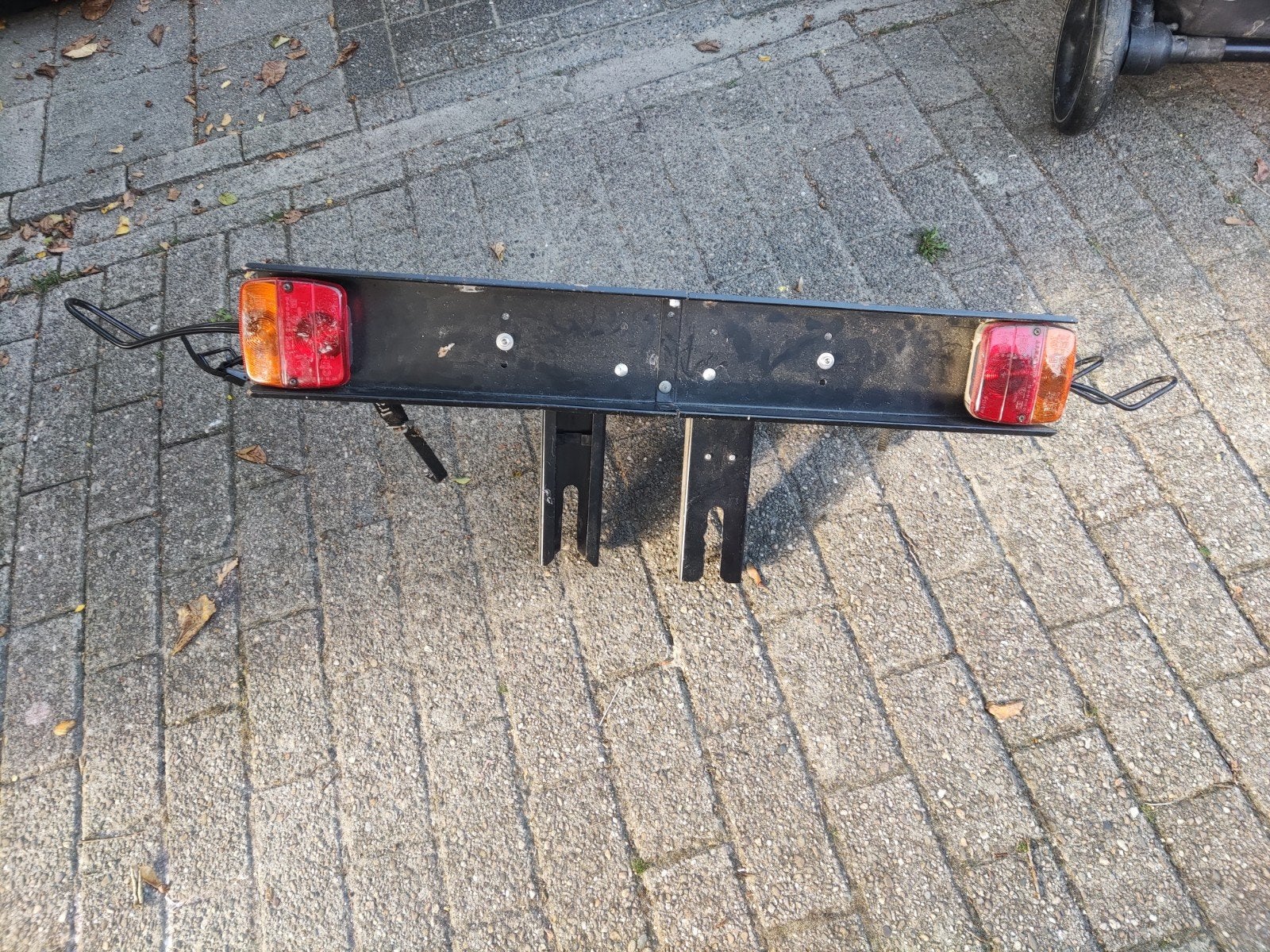 Stevige fietsendrager voor trekhaak - 2 fietsen, Ophalen, 2 fietsen, Gebruikt, Trekhaakdrager