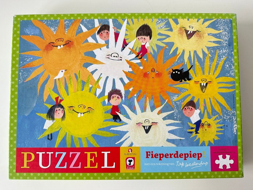 Puzzel Fieperdiepiep / Siepie / Fiep Westendorp / 35 stukjes, Ophalen of Verzenden, Meer dan 50 stukjes, Zo goed als nieuw