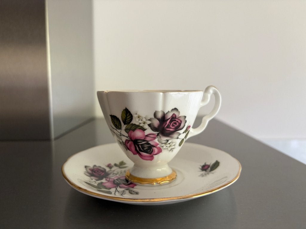 Vintage kop en schotel Royal Imperial, Ophalen of Verzenden
