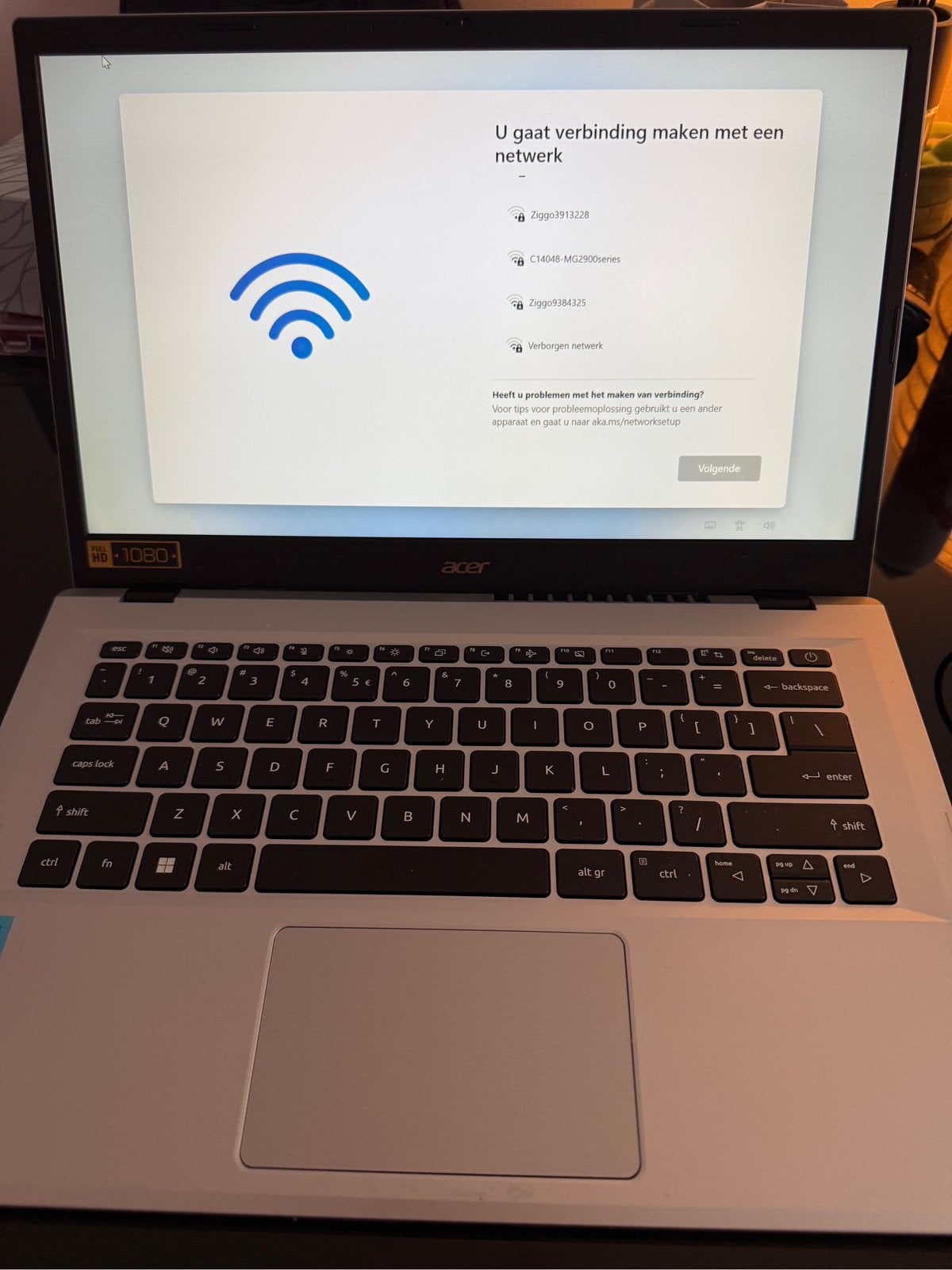 ACER Aspire 3 14 A314-36P-C8RR, Computers en Software, Windows Laptops, Gebruikt, 2 tot 3 Ghz, Qwerty, Verzenden