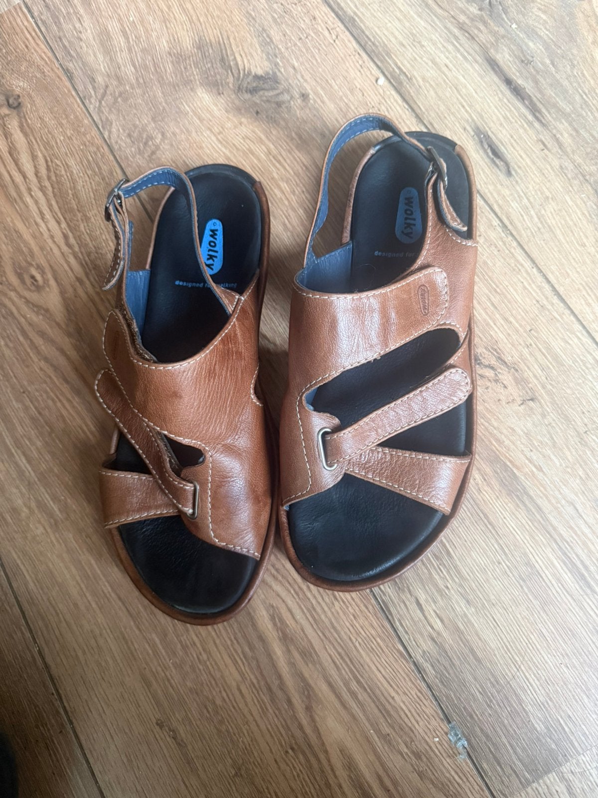 Wolky damessandalen maat 41, Ophalen of Verzenden, Zo goed als nieuw, Sneakers of Gympen