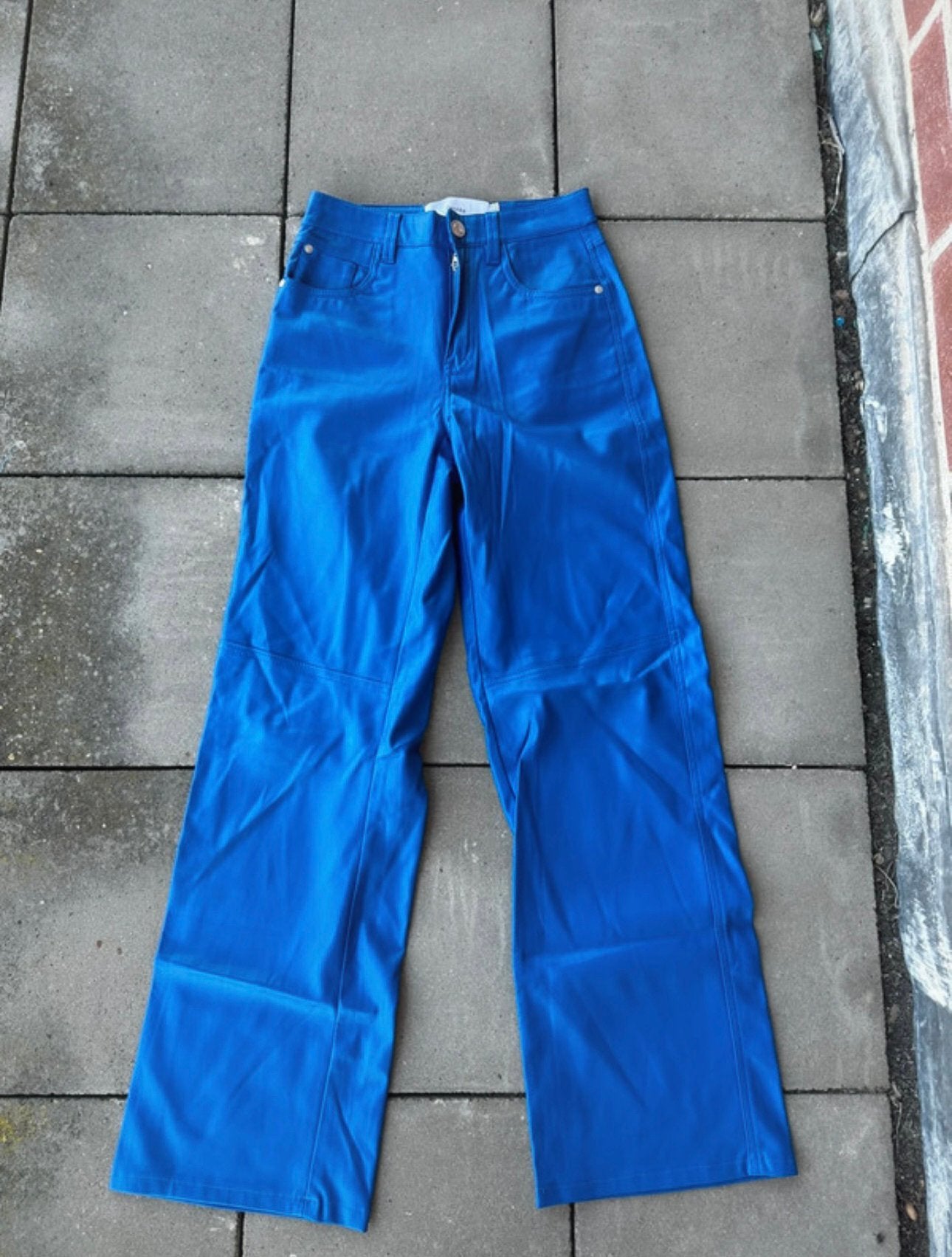 Broek Bershka, Zwart, Ophalen of Verzenden, Zo goed als nieuw, Maat 34 (XS) of kleiner