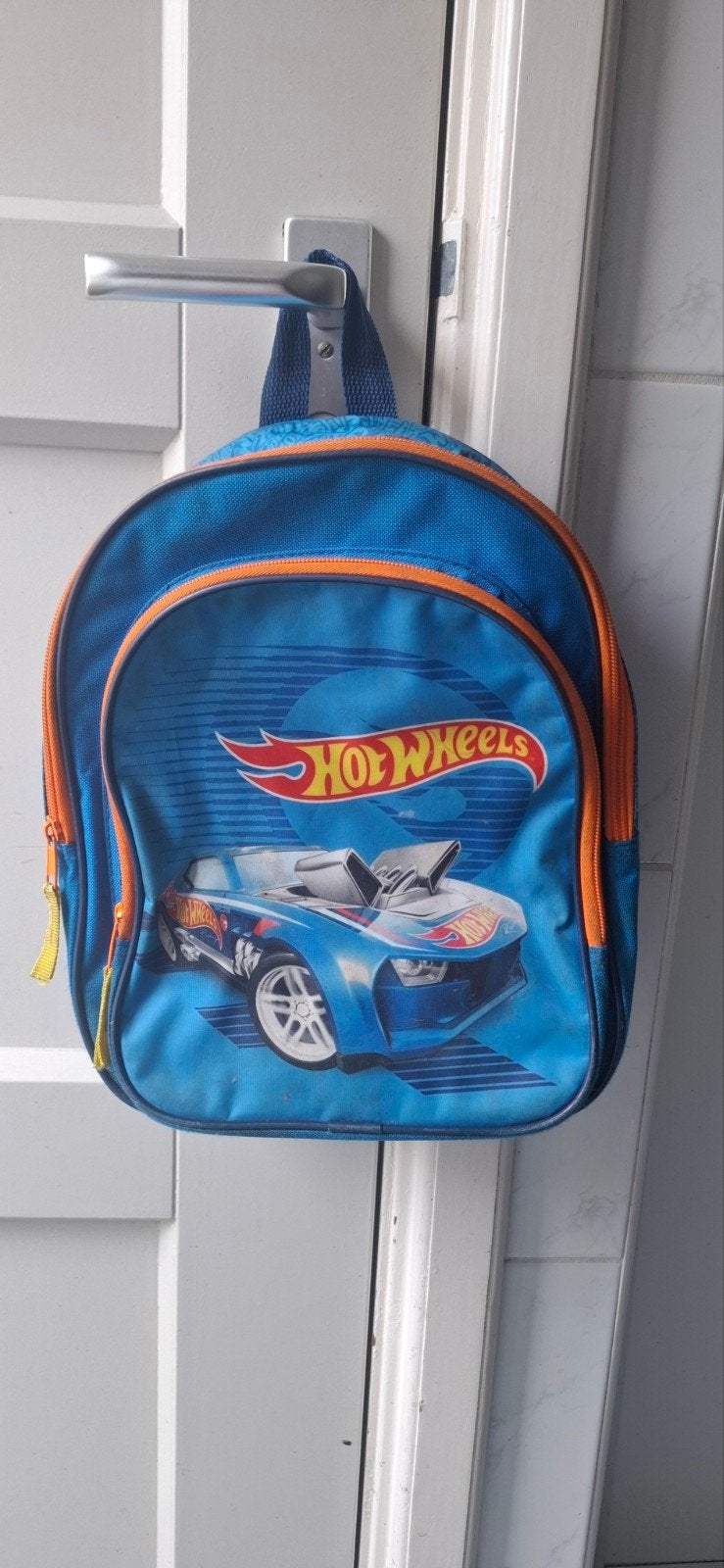 Hot Wheels schooltas / rugtas voor jongens, Ophalen, Gebruikt, 30 tot 40 cm, Minder dan 30 cm
