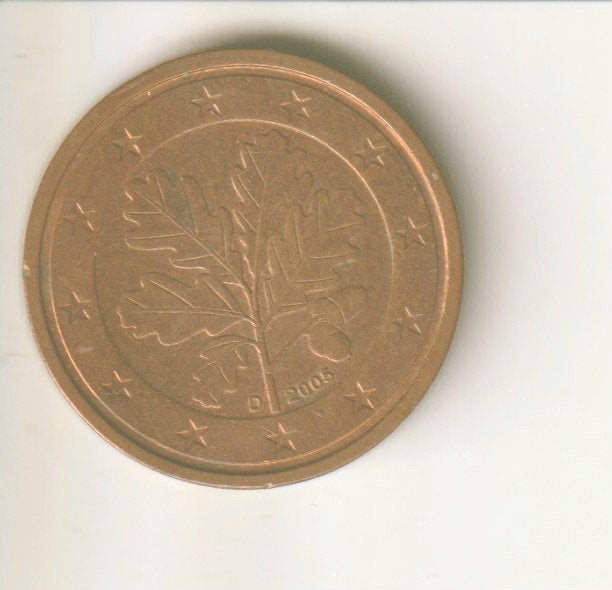 2 cent 2005 d duitsland, Postzegels en Munten, Munten | Europa | Euromunten, Verzenden, Duitsland, 1 cent