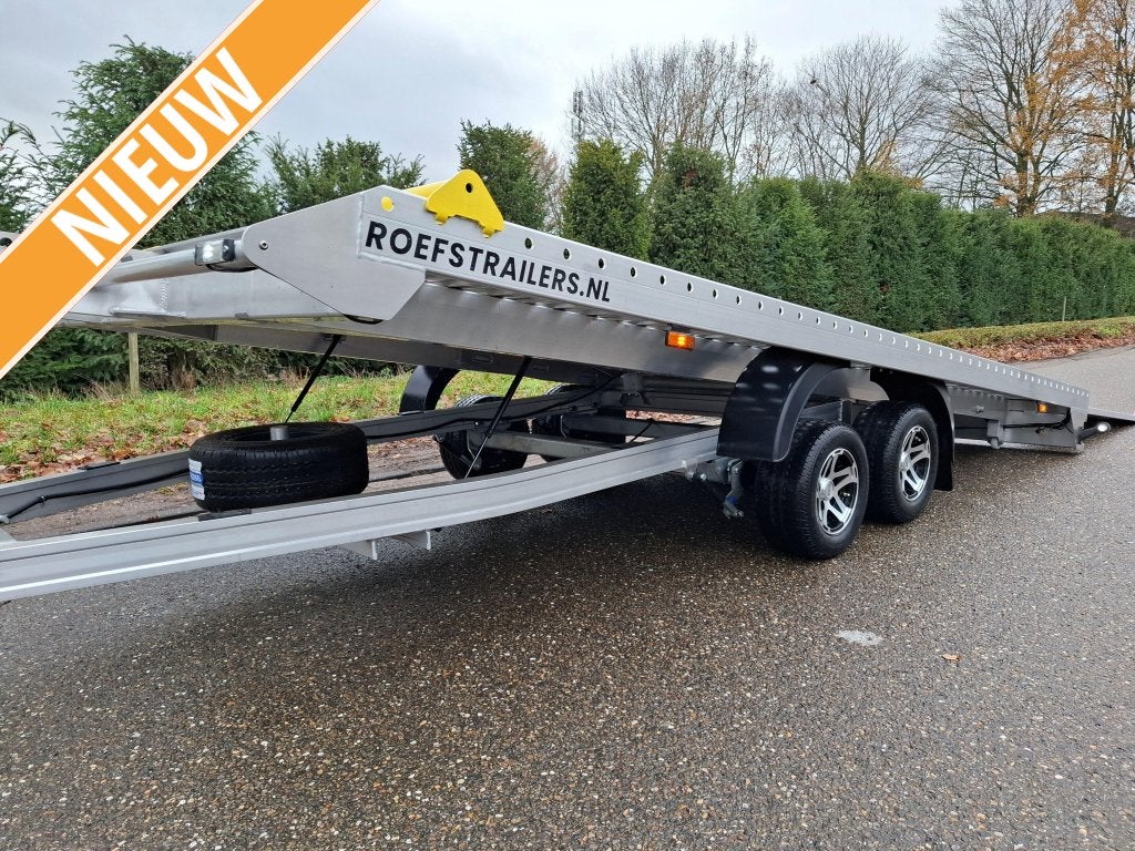ACTIE! Silverstone aluminium aanhangwagen 450x210 2700kg, Nieuw