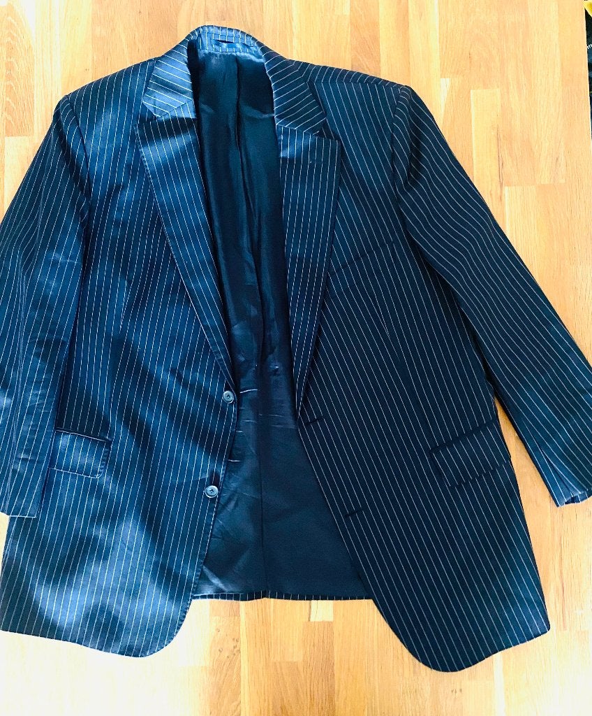 Edward Pelger maatpak (XL) goed als nieuw, Ophalen of Verzenden, Zo goed als nieuw, Maat 56/58 (XL), Zwart