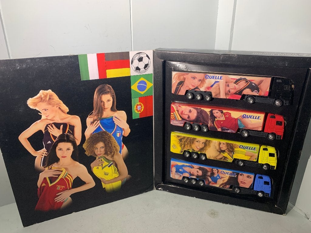 World Soccer Truck-Edition 1/87 (Quelle), Ophalen of Verzenden, Gebruikt, Buitenlandse clubs, Overige typen