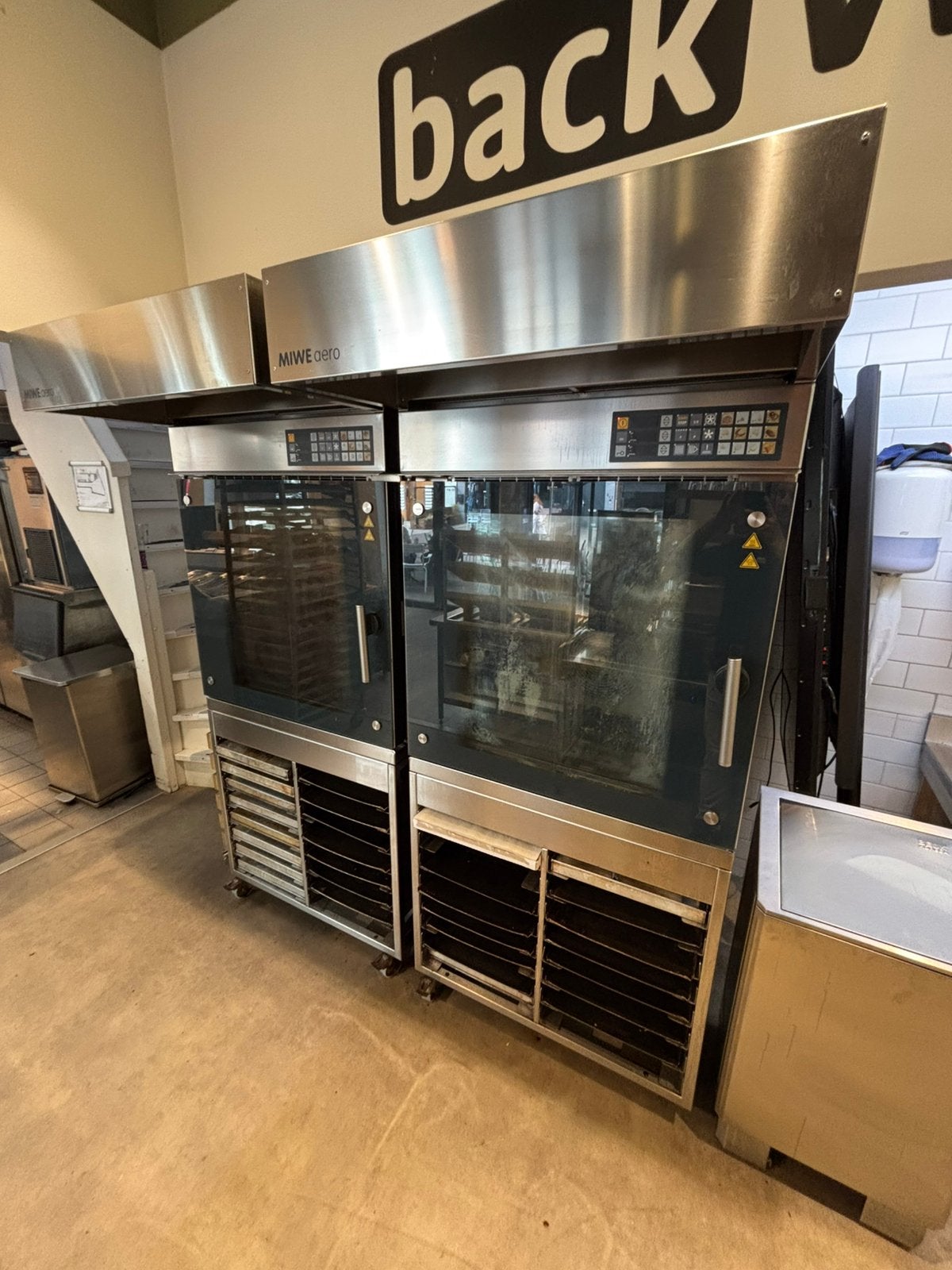 Miwe aero e+ oven, Ophalen, Ovens, Magnetrons en Steamers