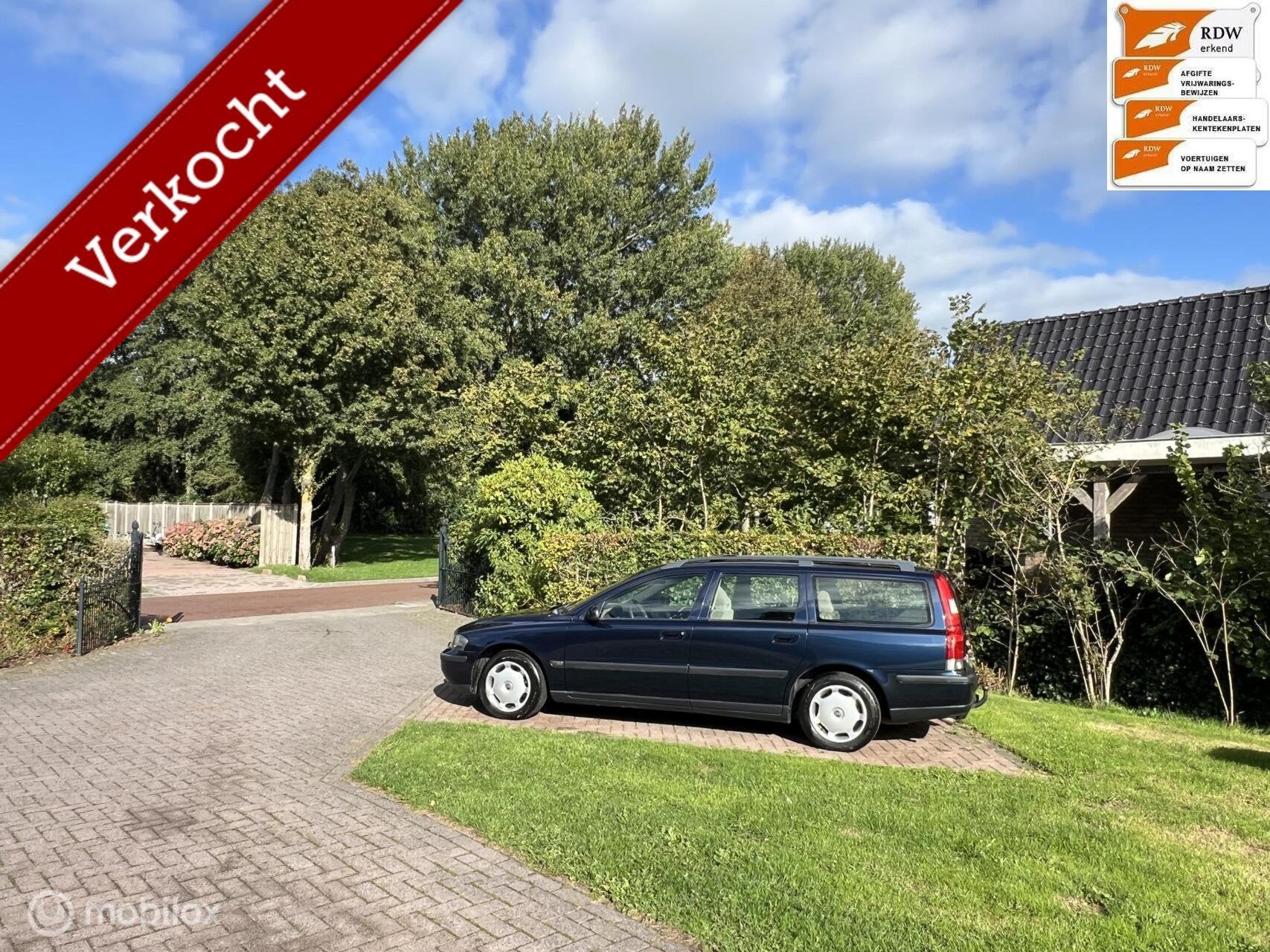 Volvo V70 2.4/170pk Comfort Line 2001 7 persoons uitvoering!, Voorwielaandrijving, 170 pk, Stoelverwarming, 5 stoelen