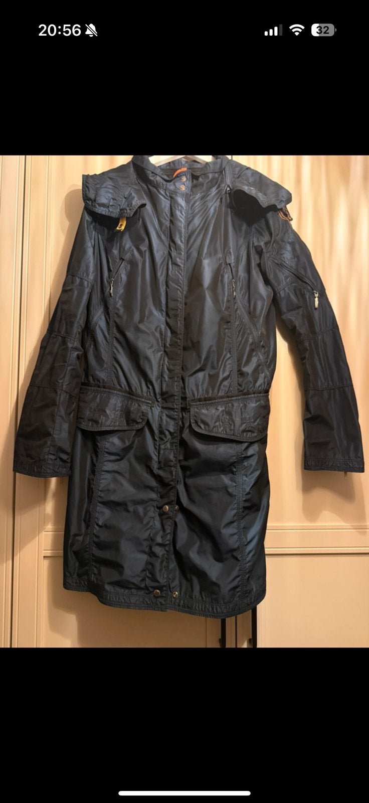 Parajumpers jas, Ophalen of Verzenden, Zo goed als nieuw, Maat 42/44 (L), Blauw
