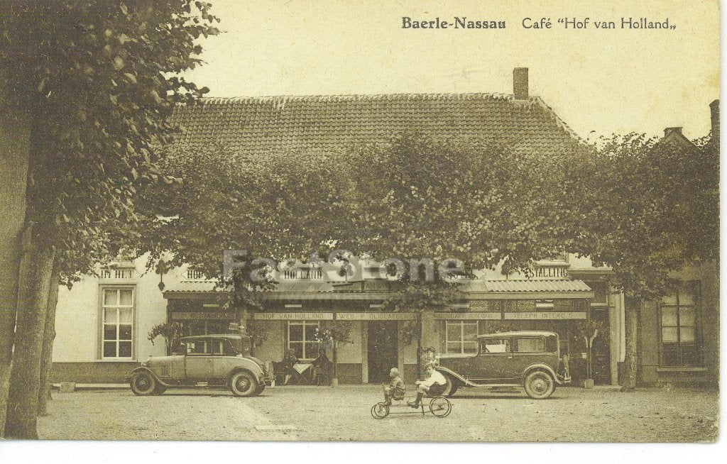 Baarle-NSSAU, Verzamelen, Verzenden, 1920 tot 1940, Gelopen, Noord-Brabant
