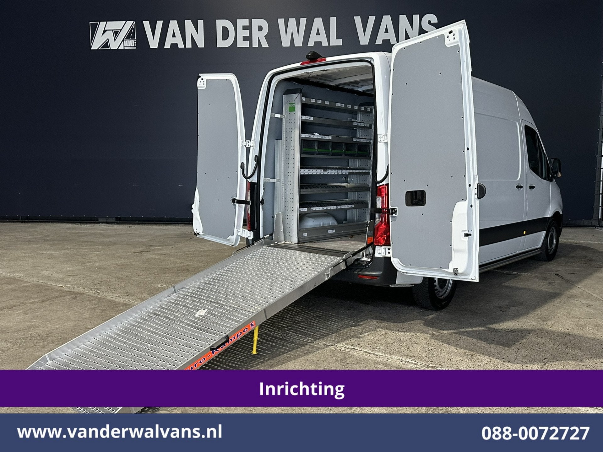 Mercedes-Benz Sprinter 311 CDI L2H2 Inrichting Oprijplaat Eu, 13 km/l, Gebruikt, 4 cilinders, 2000 kg