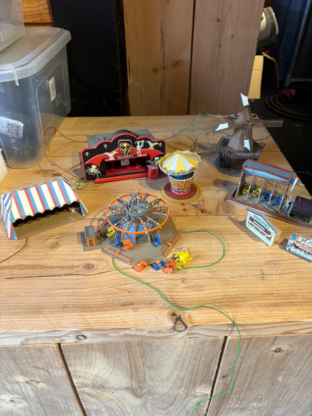 Diverse ho kermis attracties, Ophalen, Gebruikt, Gelijkstroom, Fleischmann