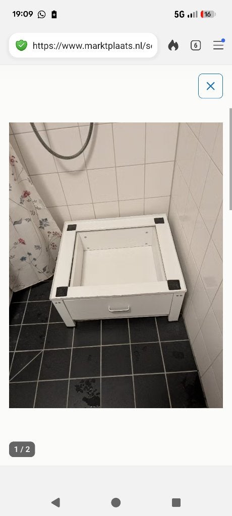 Lade wasmachine, Witgoed en Apparatuur, Ophalen, Gebruikt