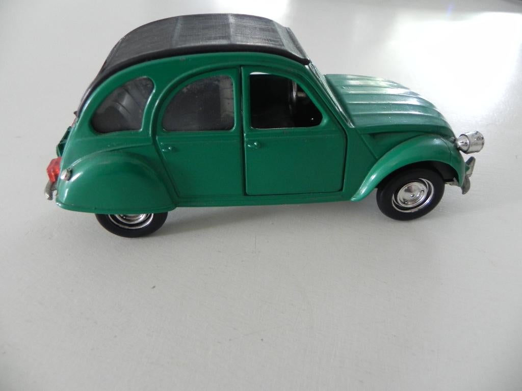 Citroën 2CV van Polistill S.219, Hobby en Vrije tijd, Modelauto's | 1:24, Ophalen of Verzenden, Gebruikt, Auto, Overige merken