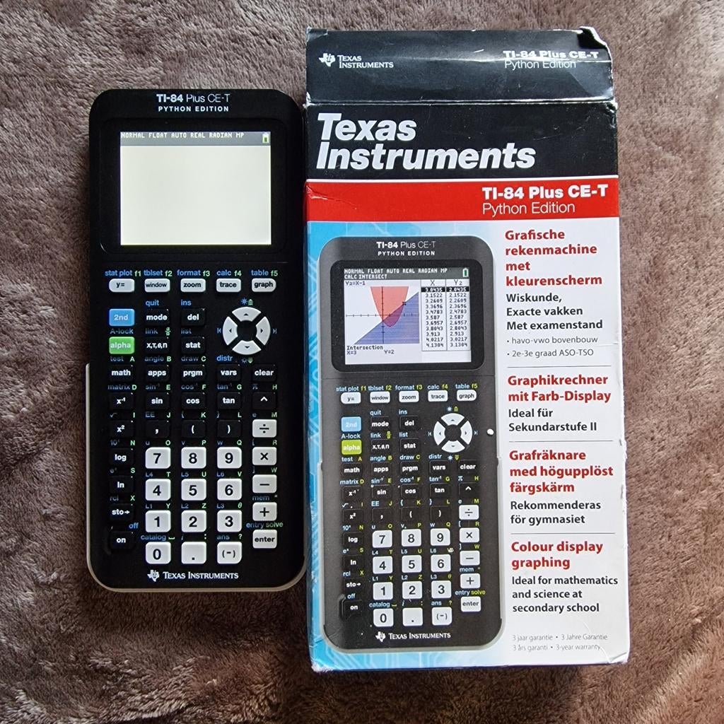 TI-84 Plus CE-T Python Edition, Diversen, Ophalen