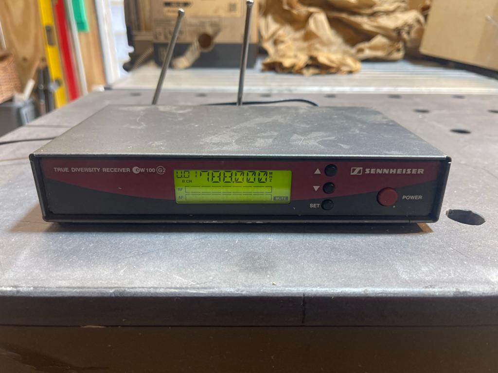 Sennheiser EM 100 True Diversity Ontvanger, Muziek en Instrumenten, Ophalen of Verzenden, Gebruikt, Zangmicrofoon, Draadloos
