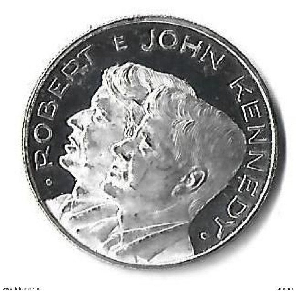 usa medaille robert & john Kennedy 1917-1963 1925-1968, Verzenden, Noord-Amerika, Losse munt