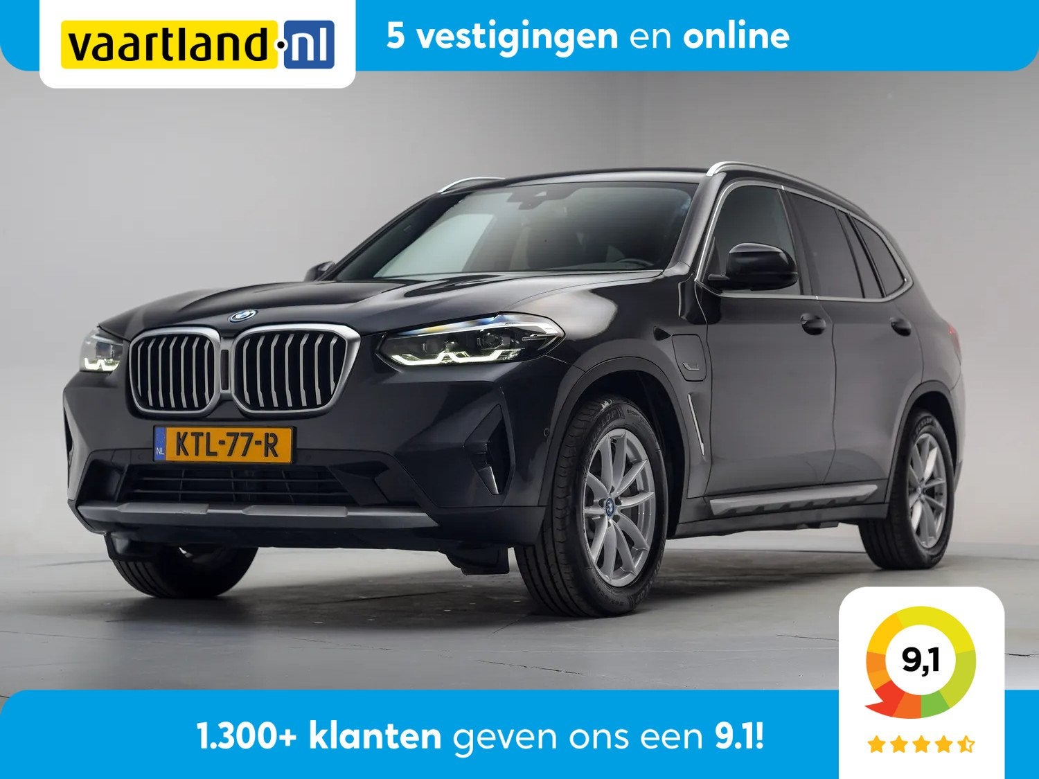 BMW X3 xDrive30e Executive [ LED Camera Leder Sportstoelen S, Auto's, BMW, Automaat, Gebruikt, Bedrijf, Vierwielaandrijving