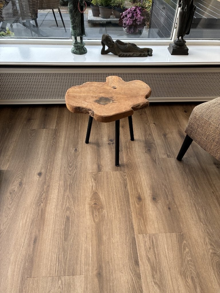 bijzettafeltje, Minder dan 55 cm, Gebruikt, Overige vormen, Hout
