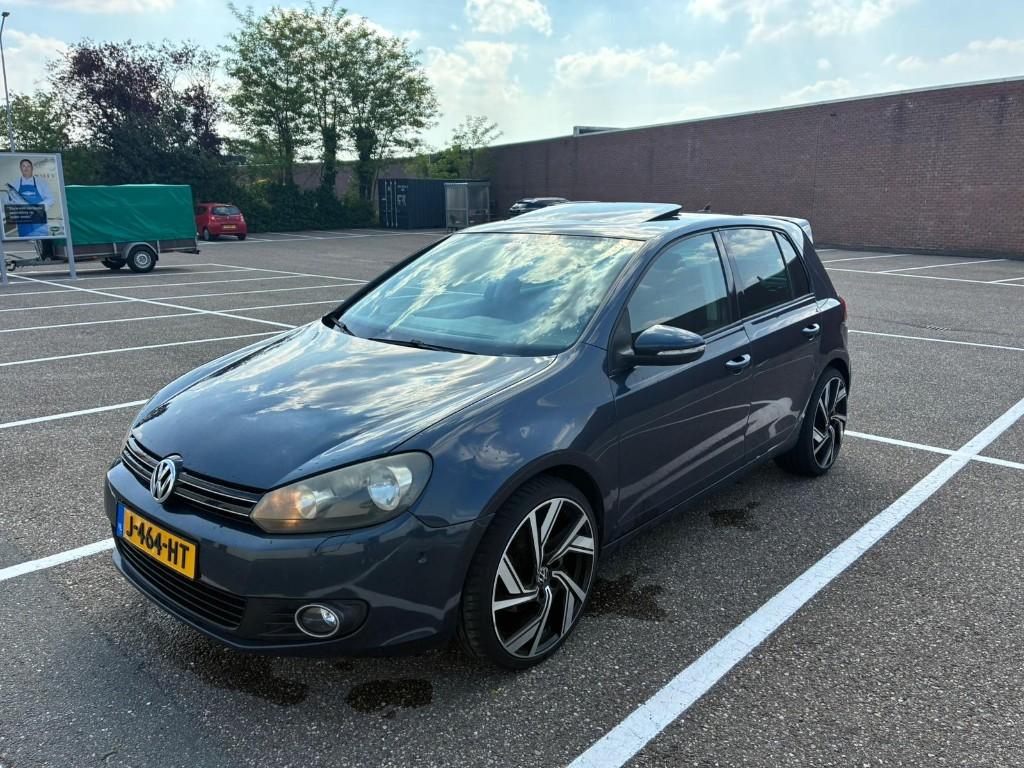 Sportieve Volkswagen Golf 1.4 TSI Highline Blauw, Auto's, Volkswagen, Stof, 4 cilinders, Blauw, 122 pk