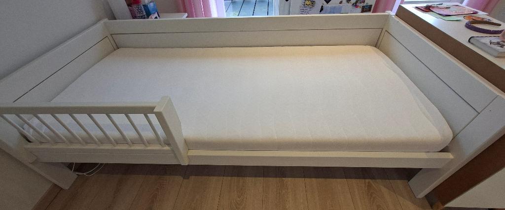 Lifetime kinderbed met uitvalbeschermer 90200, 85 tot 100 cm, Zo goed als nieuw, 180 cm of meer, Ophalen