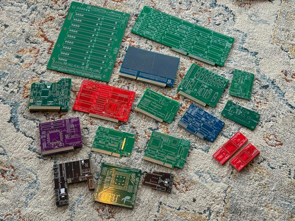 Diverse PCB's voor Zelfbouw / Breadboard 8088 retro PC, Computers en Software, Overige Computers en Software, Nieuw, Ophalen of Verzenden