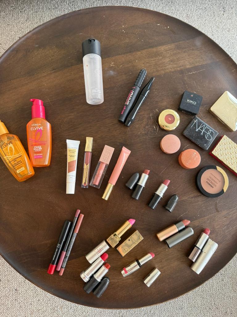 Make-up & Haarspullen – Grote Beauty Set, Ophalen of Verzenden, Zo goed als nieuw, Overige kleuren, Handen en Nagels